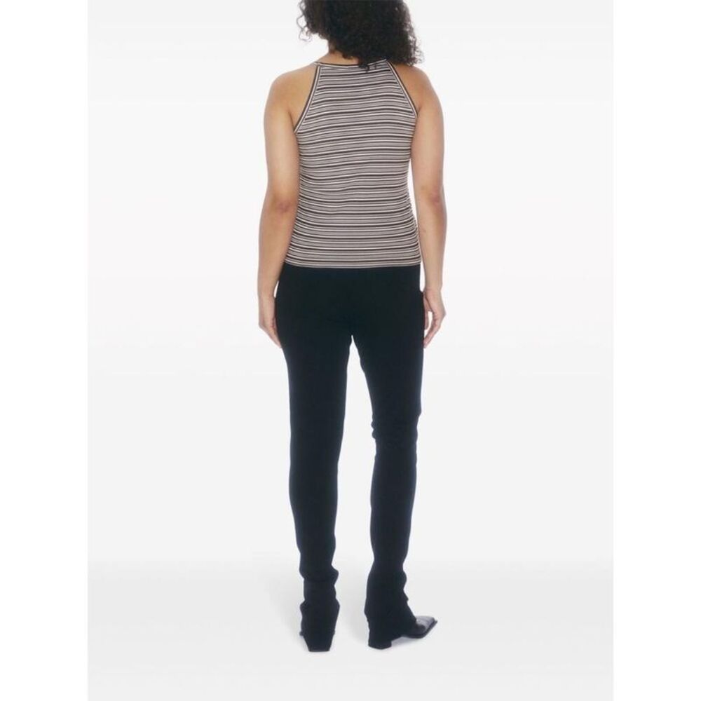 FILIPPA K Women's Striped Knit Tank Top Women BROWN T-Shirts & Tops